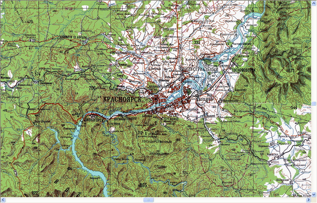 Томск 101 карта ру